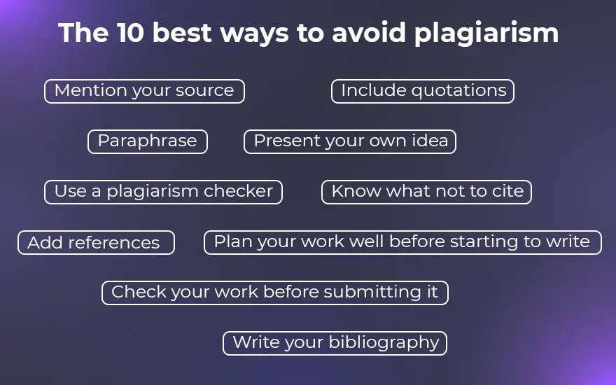 10 ways to avoid plagiarism in your writing.webp