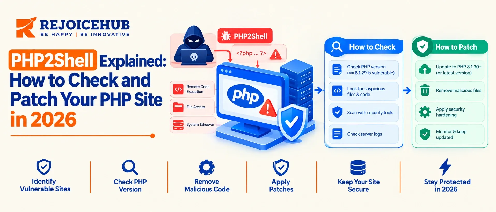 PHP2Shell Explained: How to Check and Patch Your PHP Site in 2026