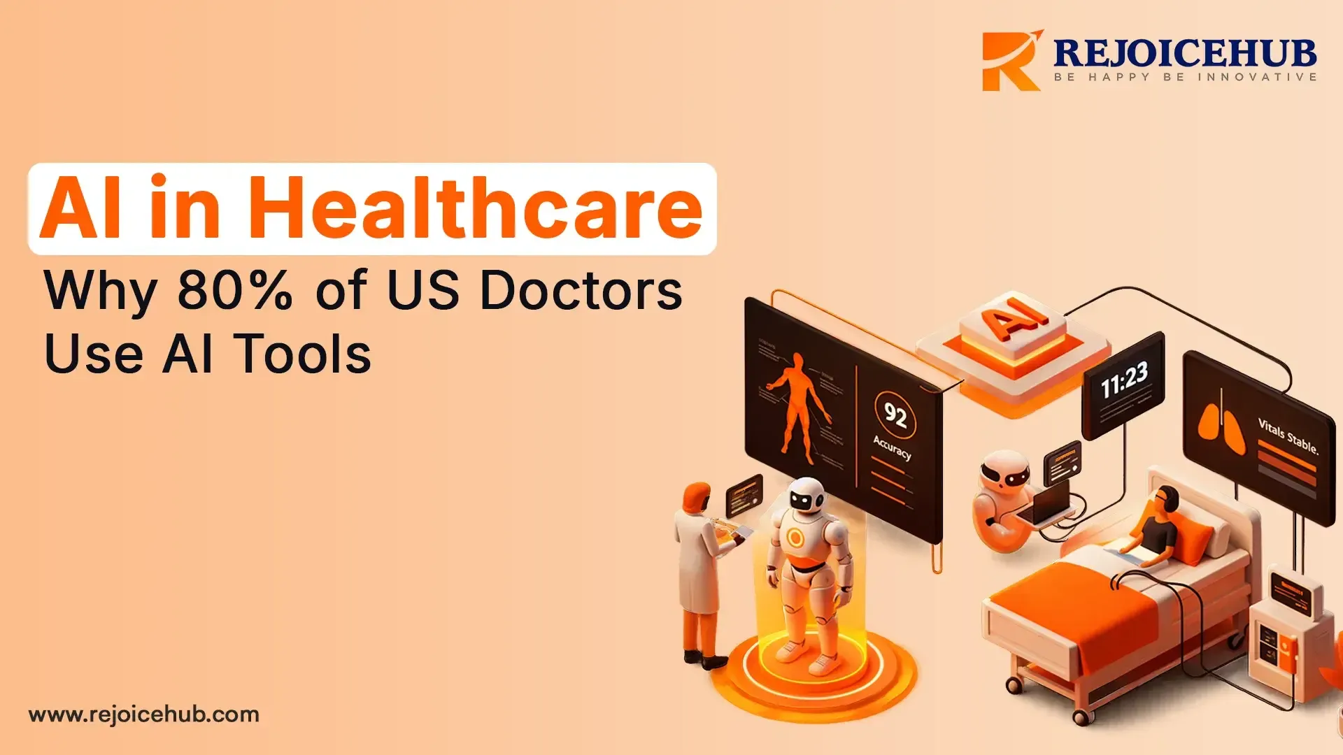 AI in Healthcare 2026 Why 80% of US Doctors Use AI Tools