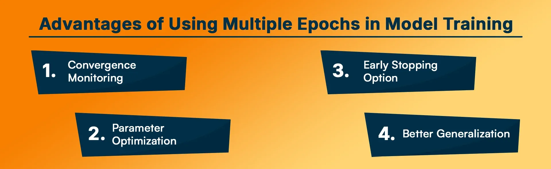 Advantages of Using Multiple Epochs in Model Training