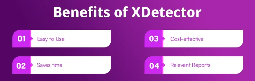 Benefits of XDetector.webp