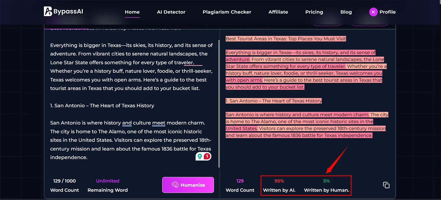 BypassAi io Ai detector BypassAi io Ai detector