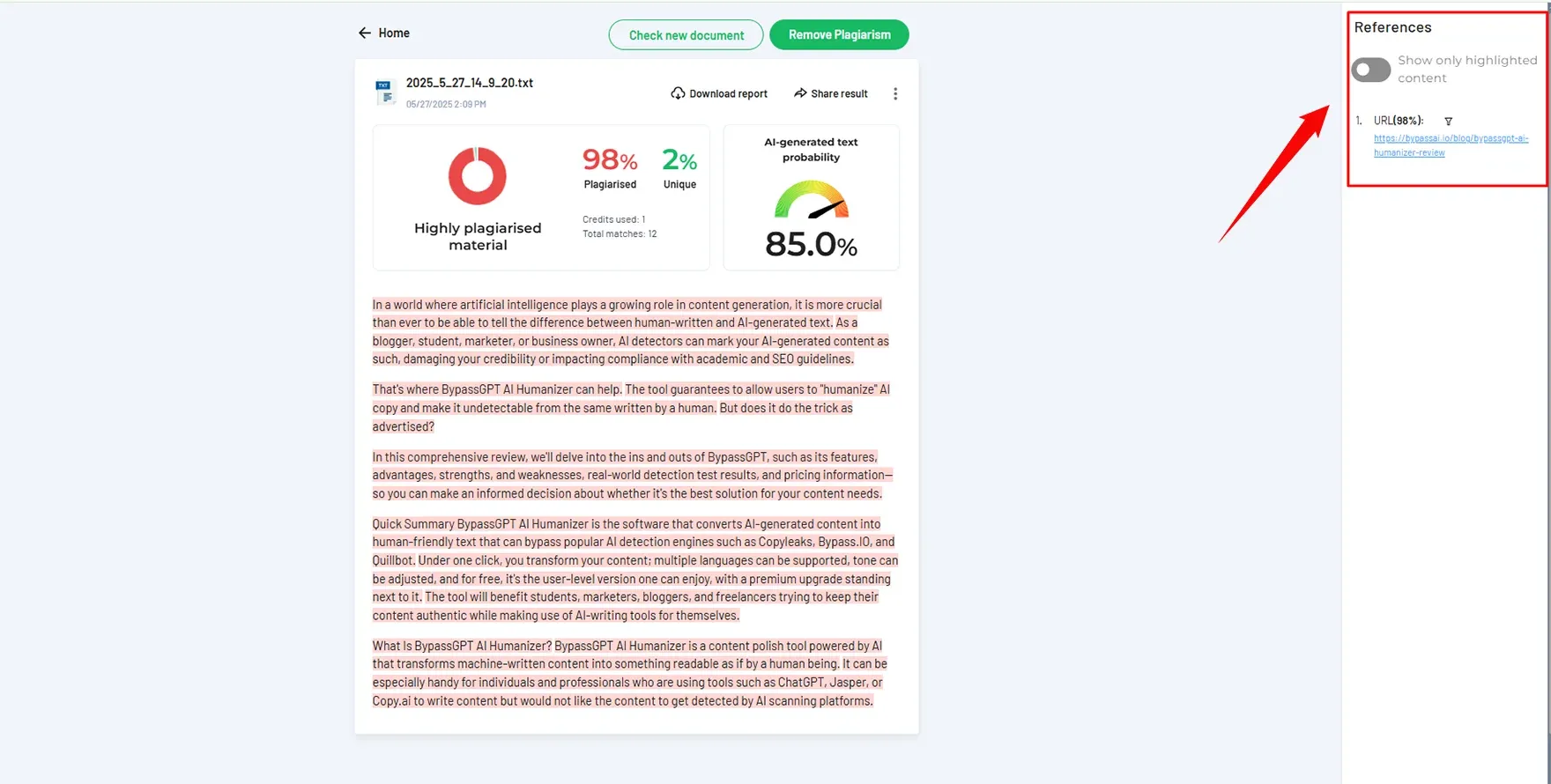 BypassGPT AI Humanizer Review