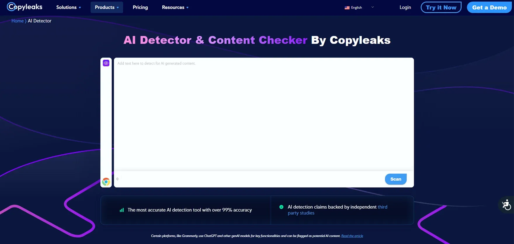 Copyleaks AI Detectors