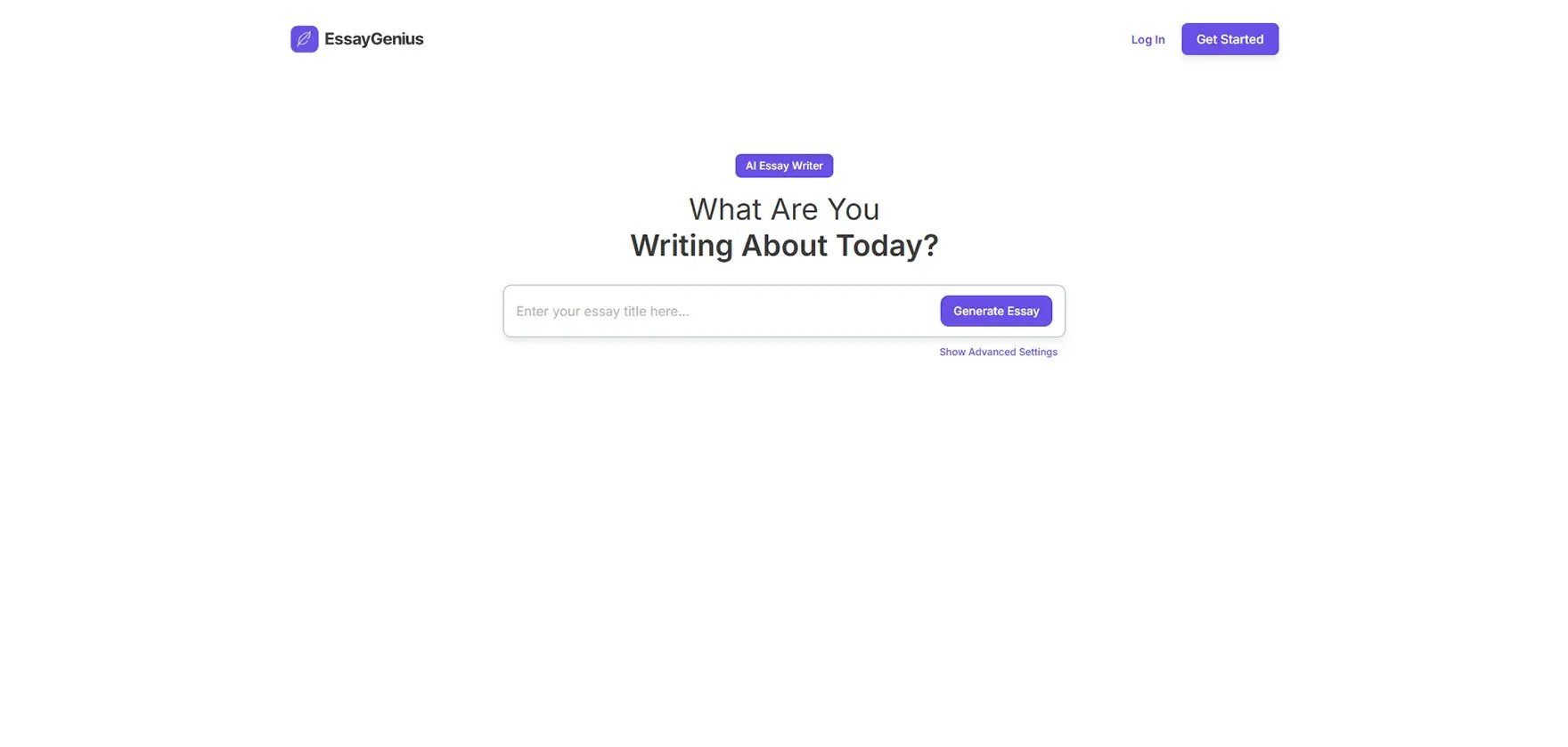 EssayGenius ai