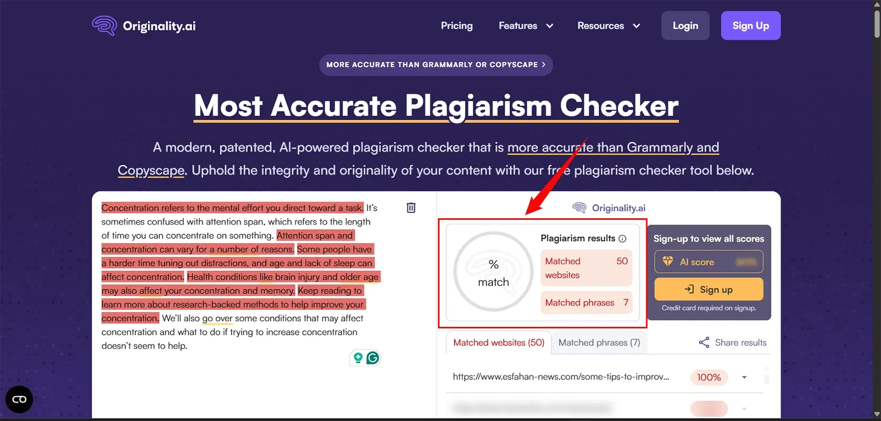 Originality ai plagiarism checker
