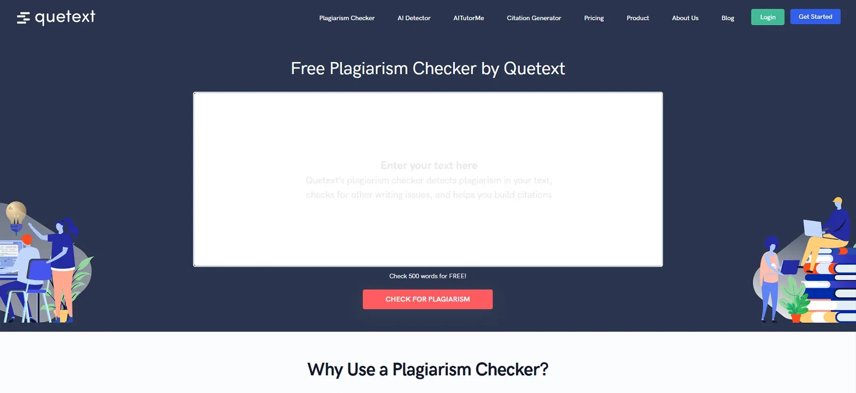 Quetext Plagiarism checker