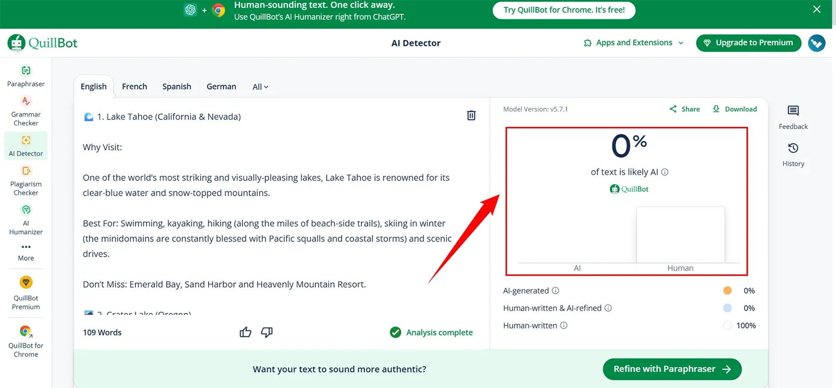 Quilbot Ai detector Quilbot Ai detector