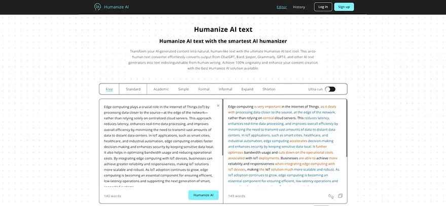 This humanized text check-in BypassAI Io’s AI detector tool.webp