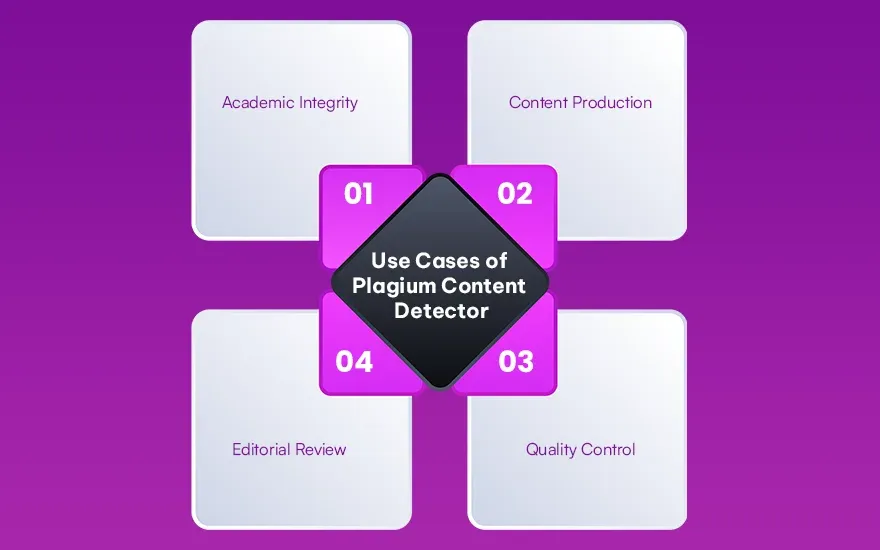 Use Cases of Plagium Content Detector