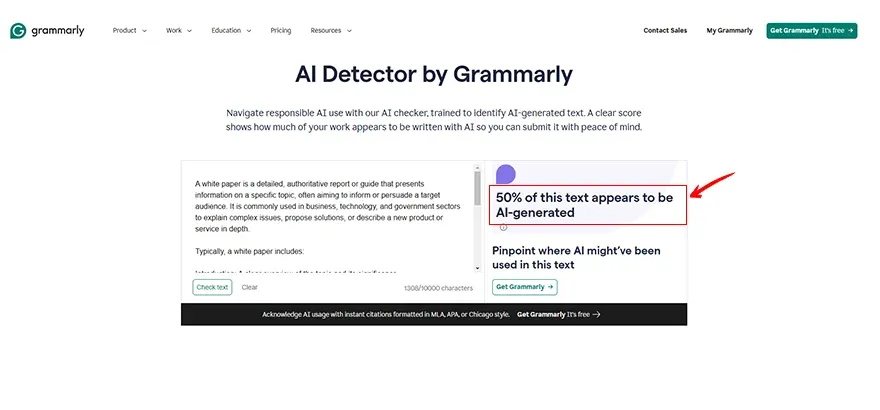 White paper grammarly