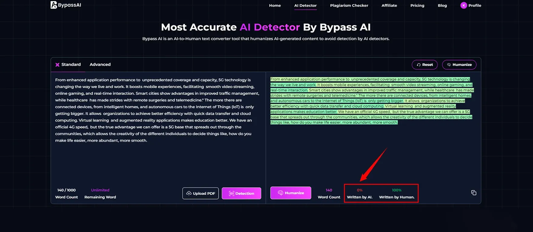 the Humanized Text with AI Detectors Bypassai io.webp