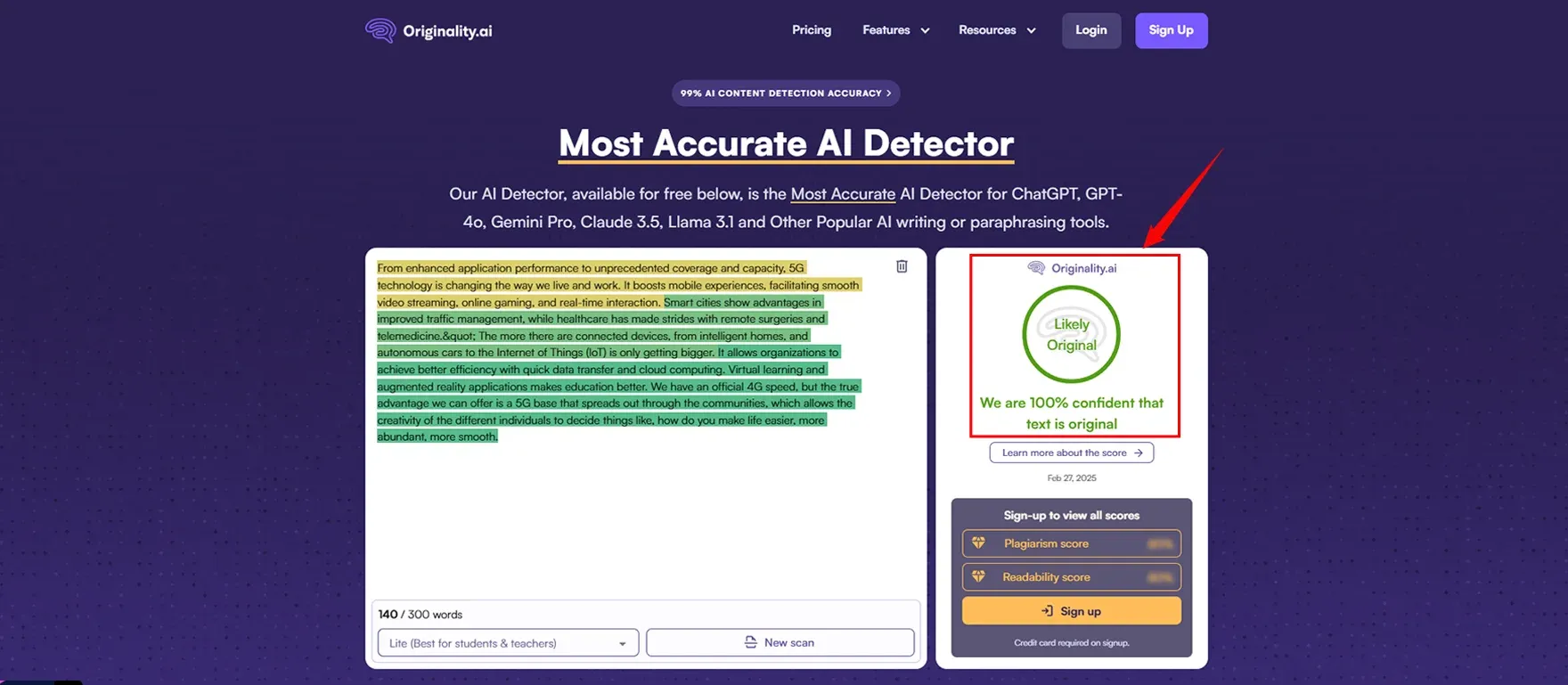 the Humanized Text with AI Detectors Originality AI.webp