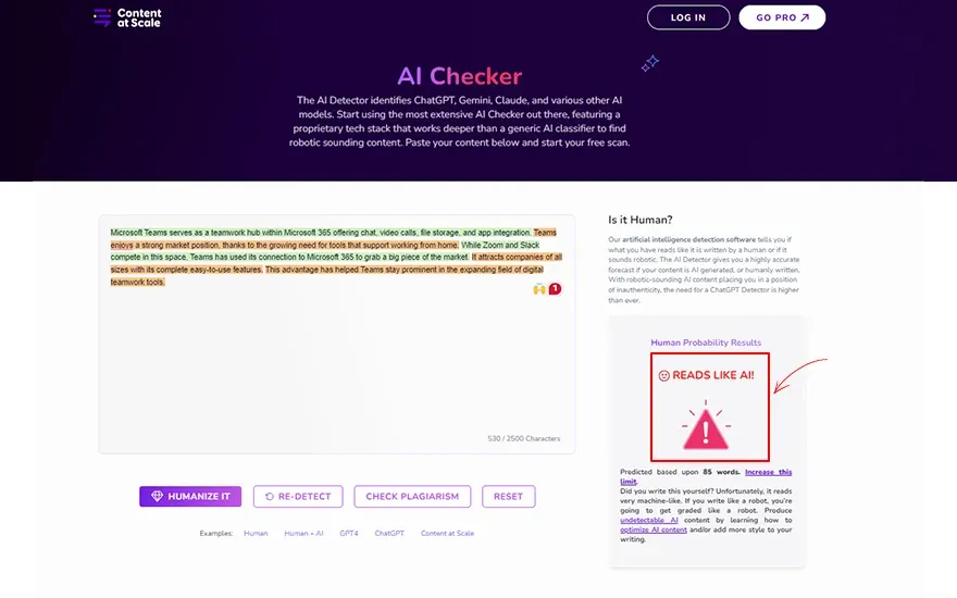 this content check-in  “content at scale” tools 