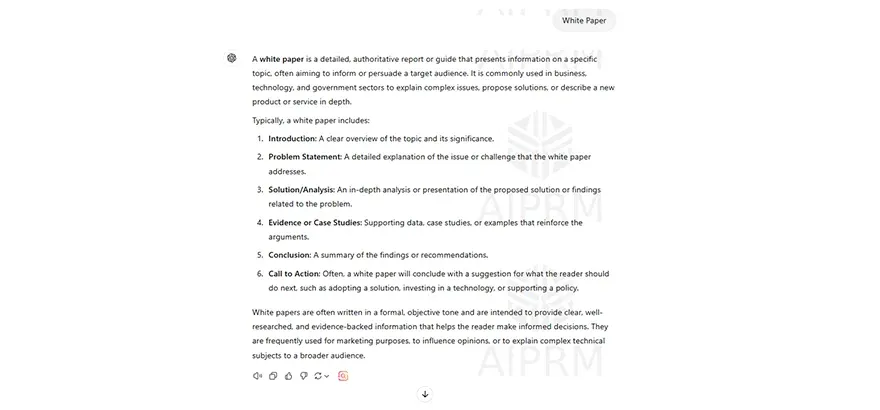 whitepaper Chatgpt text